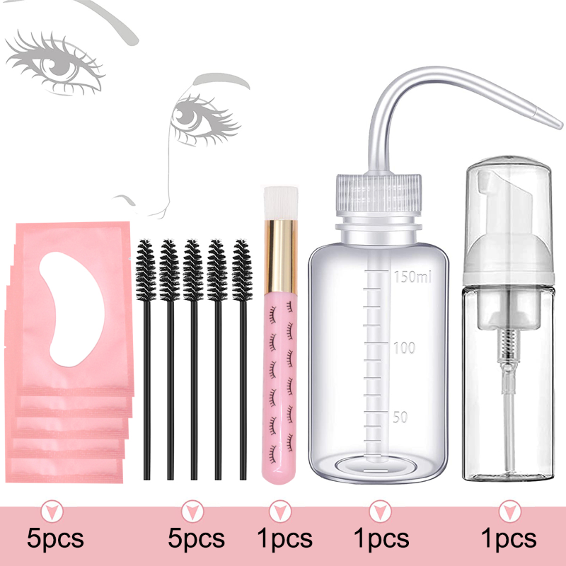 Eyelash Extension Model - 13 шт., набор для чистки наращивания