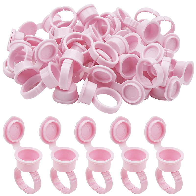 Eyelash Extension Permanent - 50 шт., держатель для клея для