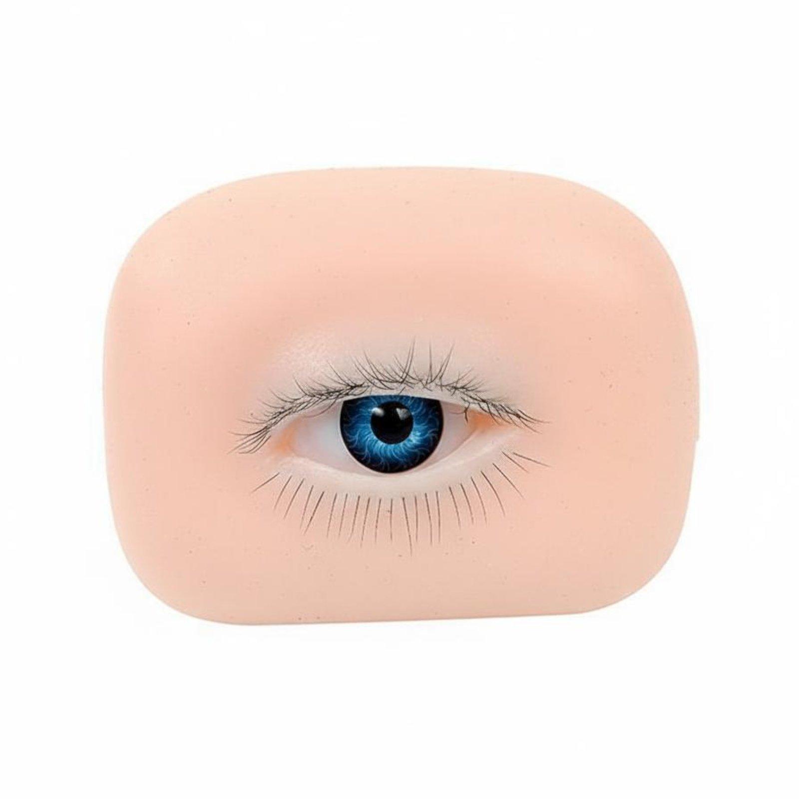 Eyelash Extension Model - Силиконовая модель для практики наращивания ресниц