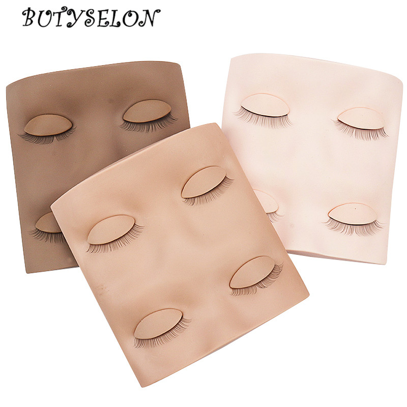 Силиконовый манекен для головы – обзор и цена Eyelash Extension Model