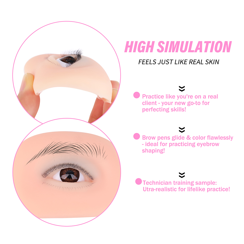 Манекен для тренировки по нара – обзор и цена Eyelash Extension Model