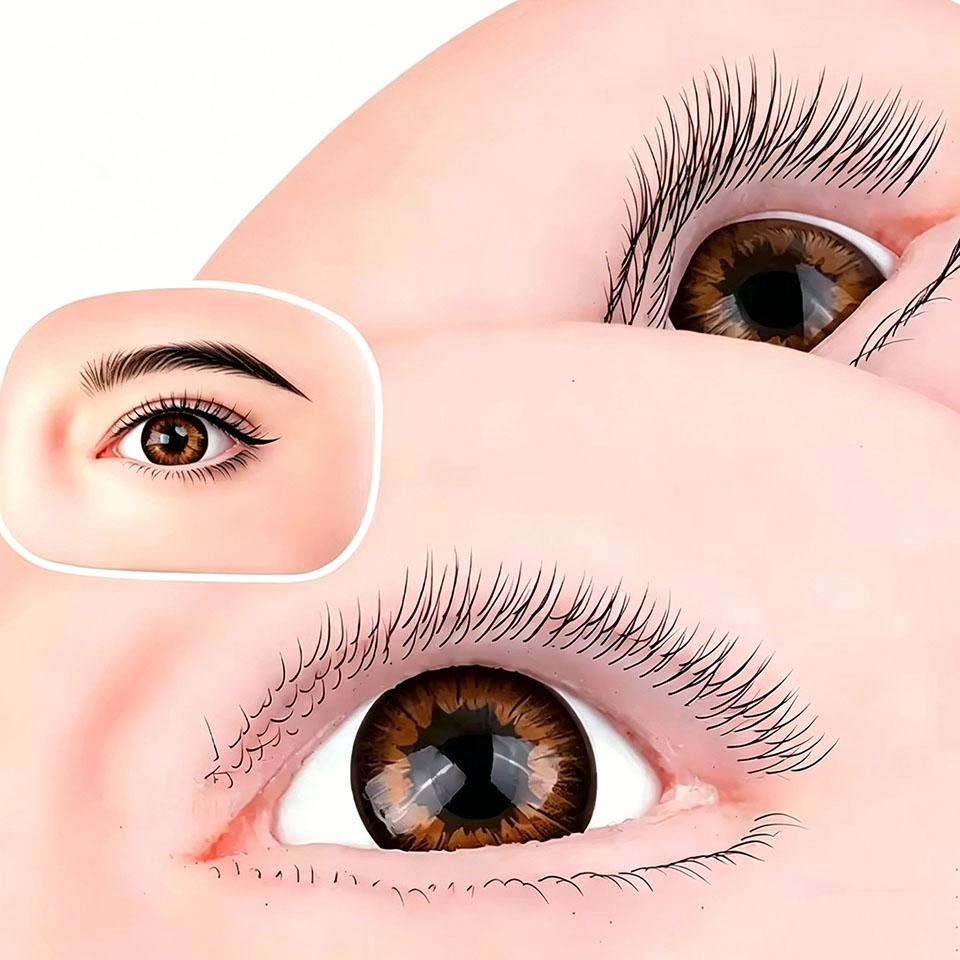 Силиконовый тренировочный мане – обзор и цена Eyelash Extension Model