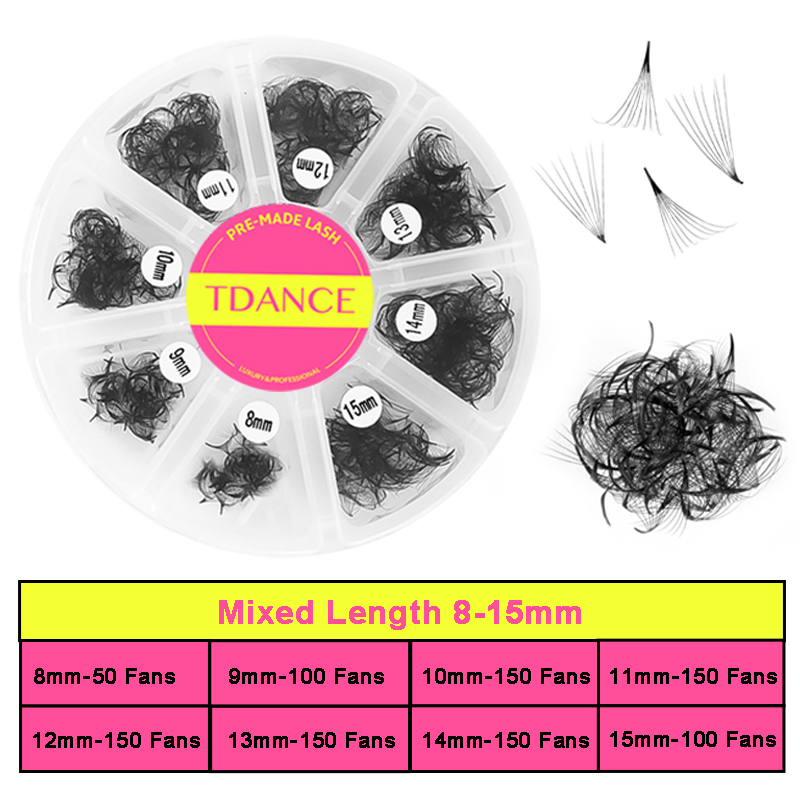 Вентиляторы TDANCE 1000, свобо – обзор и цена Eyelash Extension Medium