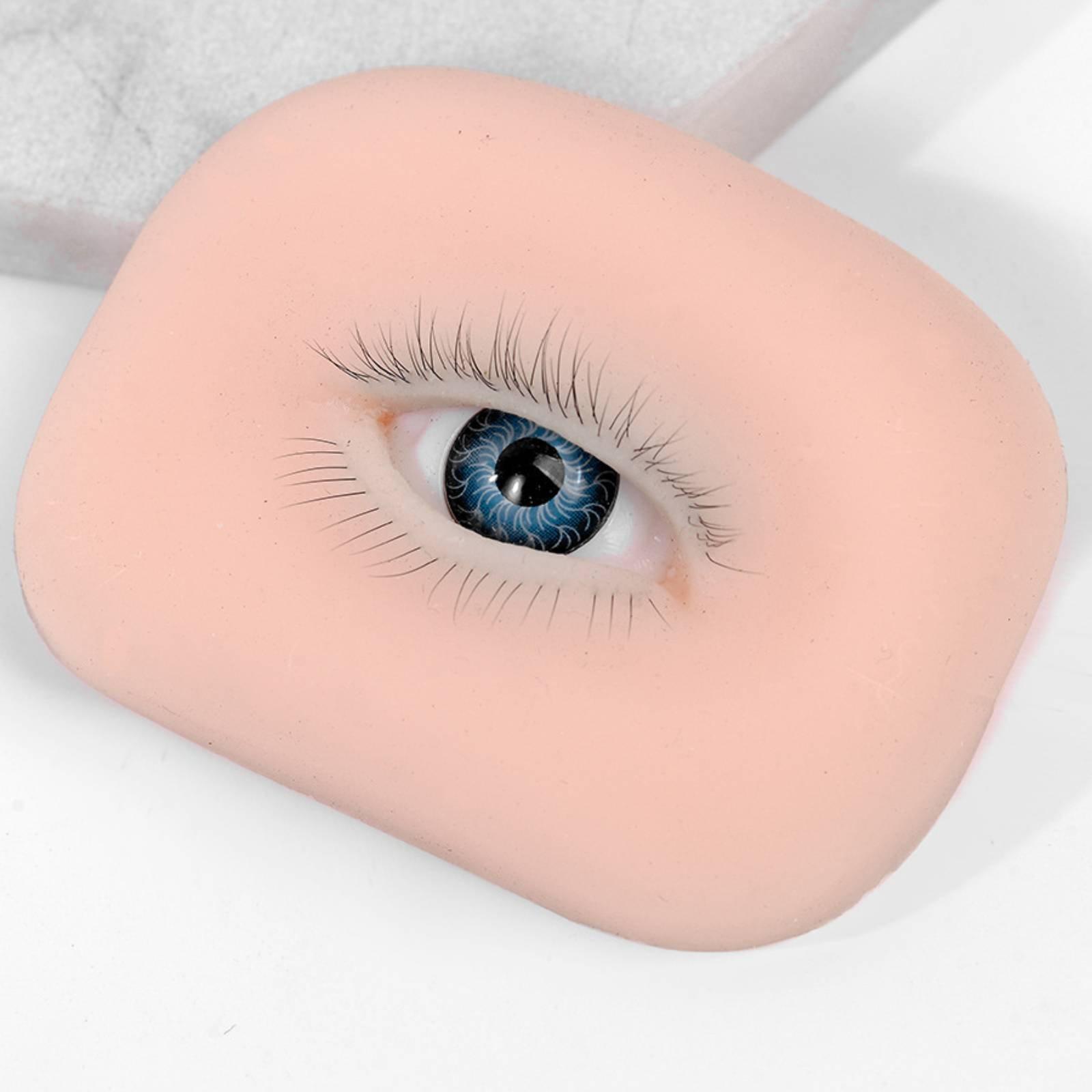 Силиконовая модель для практик – обзор и цена Eyelash Extension Model